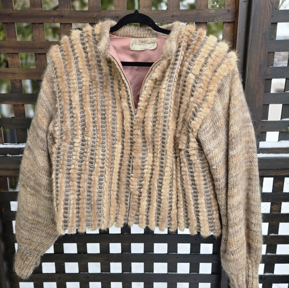 Vintage Jackets & Blazers - Unique Vintage Fur, Leather & Wool Jacket